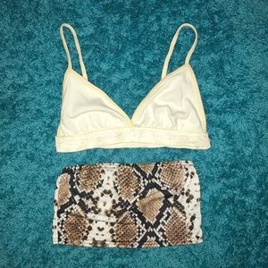 2 FOR 1 Bandeau & Bralette